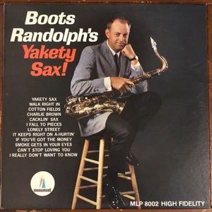 Boots Randolph Yakety Sax! Vinyl Lp '63